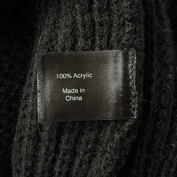 Lane Bryant Ruffle Sleeves Cardigan Sweater Black Size 26/28 - Picture 7 of 10